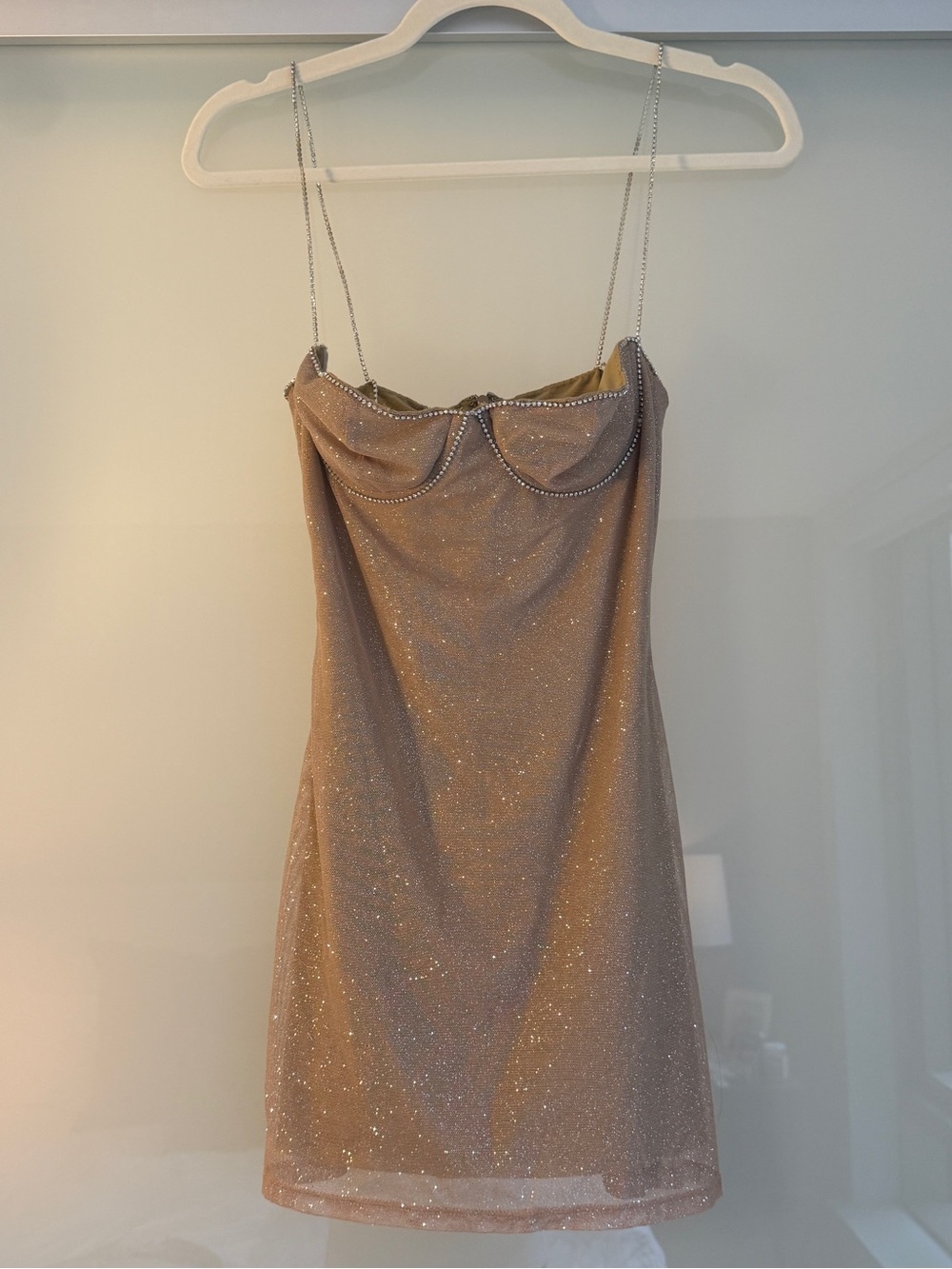 NEW Mirror Palais Fairy Dress in Diamond Sand size XS